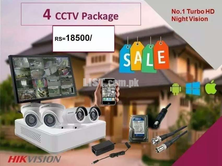 Cctv cameras HD top brand hik+dahua