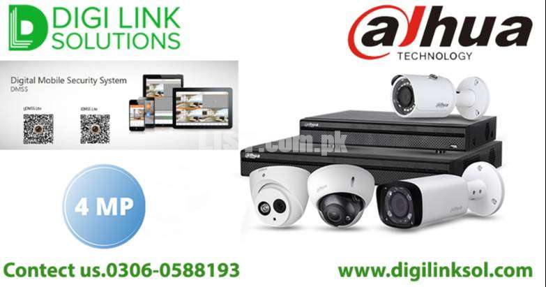 CCTV Hikvision, Dahua 5 MP & 4 MP Camera Packeges