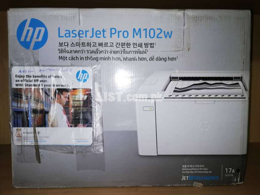 Hp Laser Pro M102A Legal Size Brand New Local warranty card 1 year hp