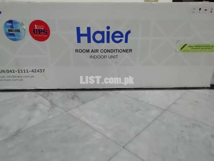 Haier Inv. AC WIFI 1.5-TON (T3-Compressor) HEAT&COOL (2020-New Model)