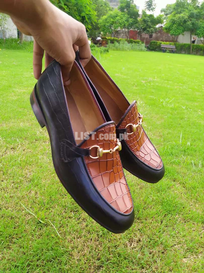 Leather shoes handmade