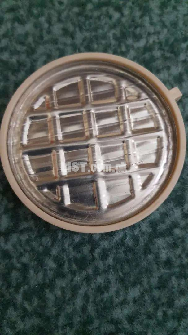 Mirror for sale with a pallet in it