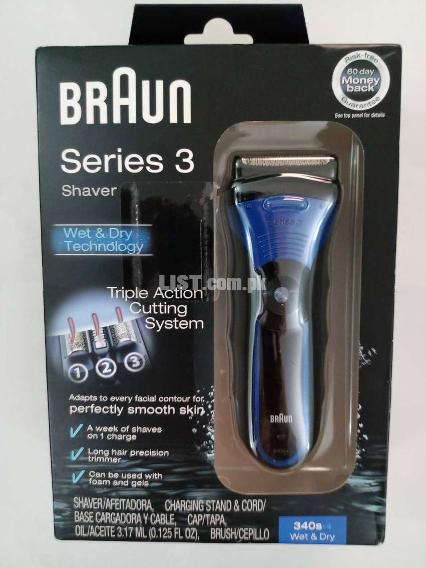 Braun 3Series 340S-4 Wet & Dry Shaver (Original))