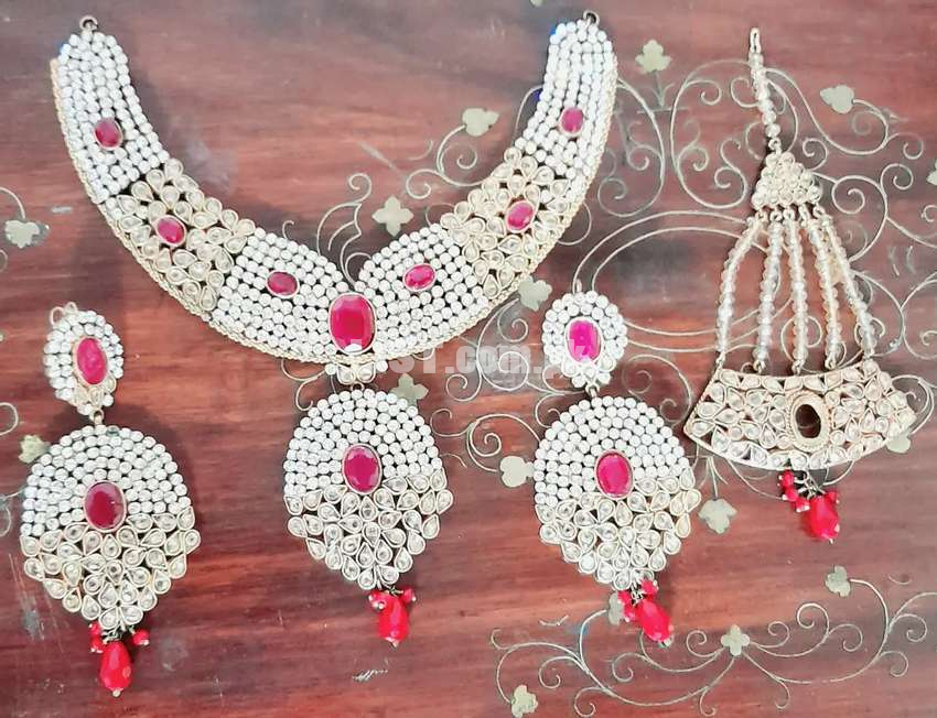 Jewellery set artificial (kundan) bridal set