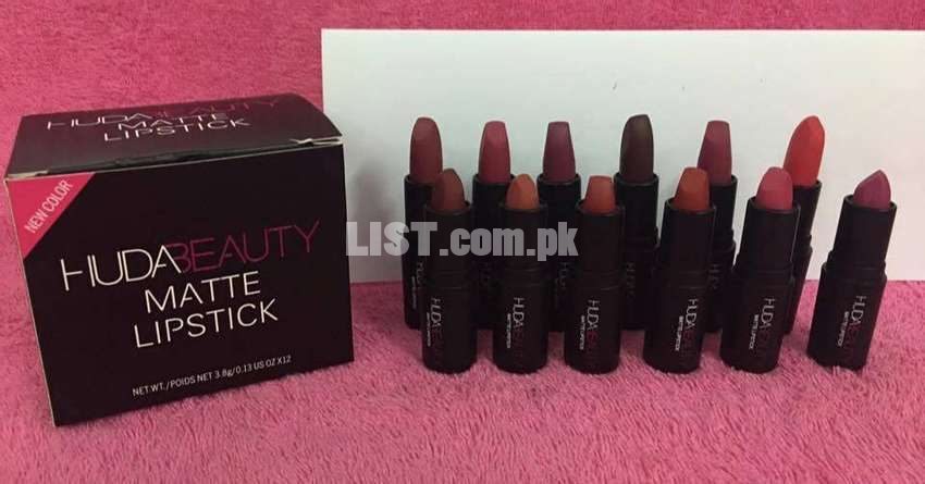Pack Of 6 Huda Beauty Matte Lipstick for women