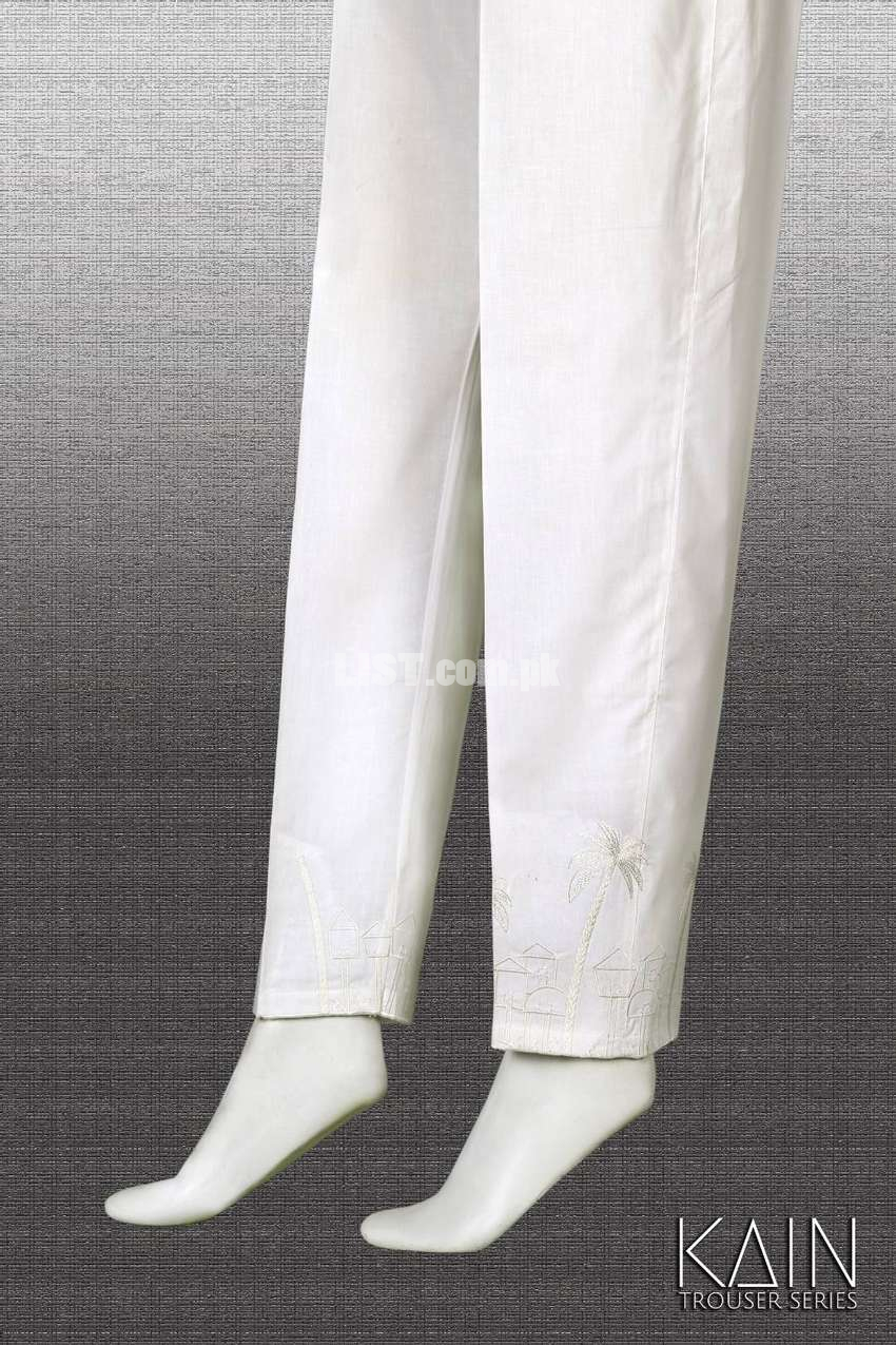 Ladies Cotton Trousers Kain Brand Only for Wholesale