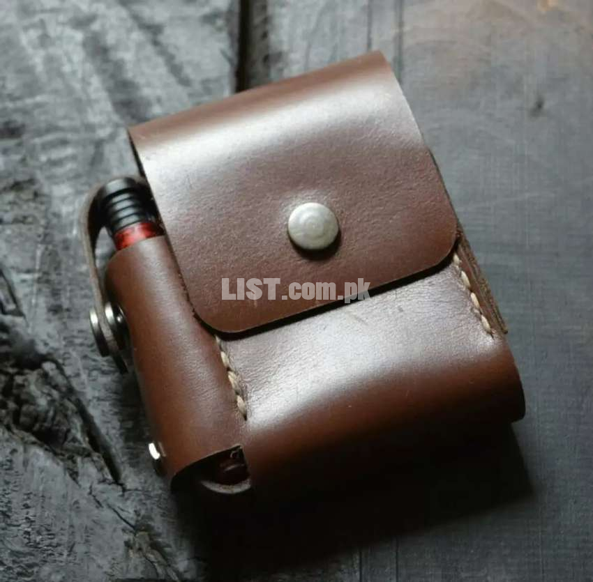 Leather cigarette case for export high quality