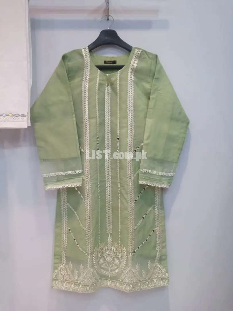 New collection embroidered kurti