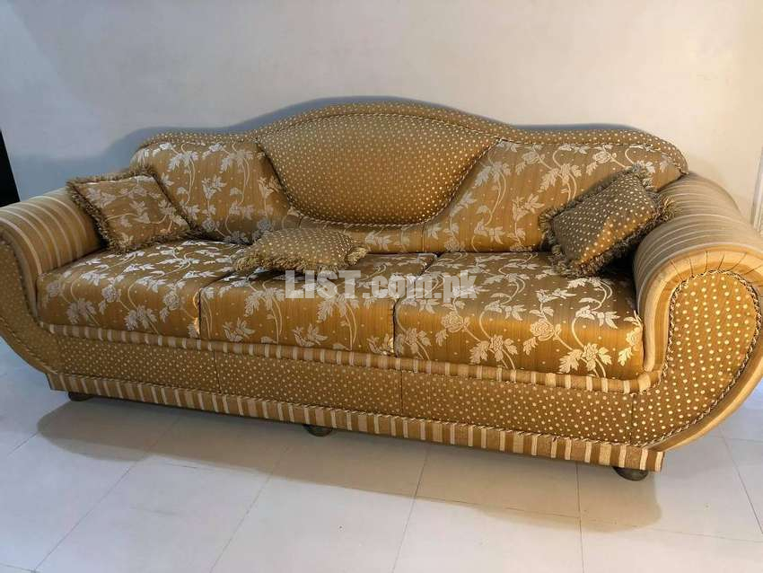 Luxury Sofa Set with table and parday