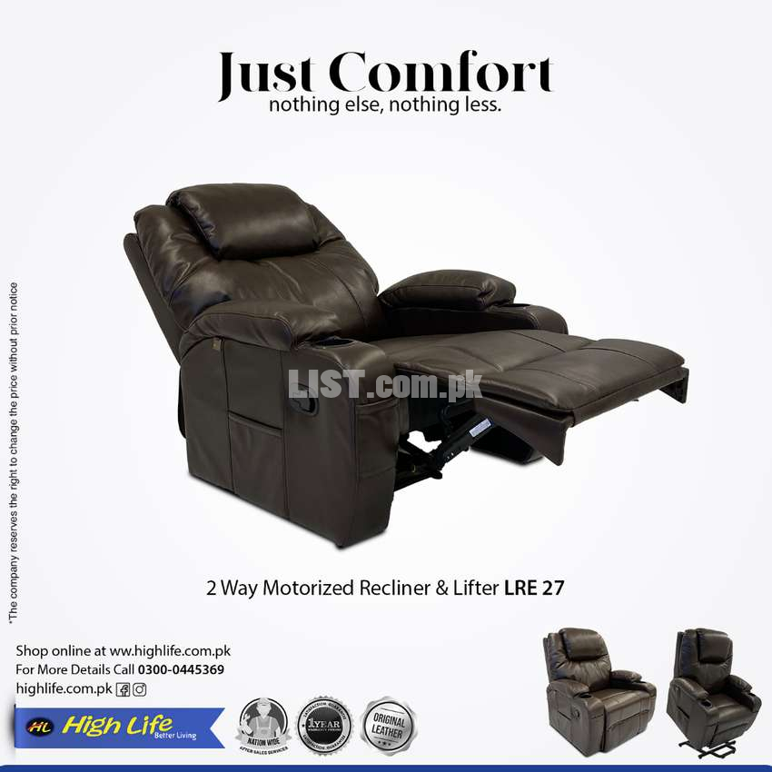 Imported Lifter Recliner (High Life)