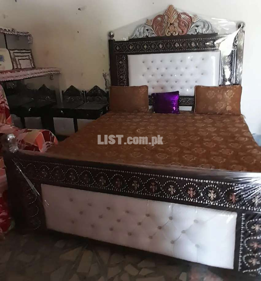 Steel & iron bed new design 2020 with 10 years warnty