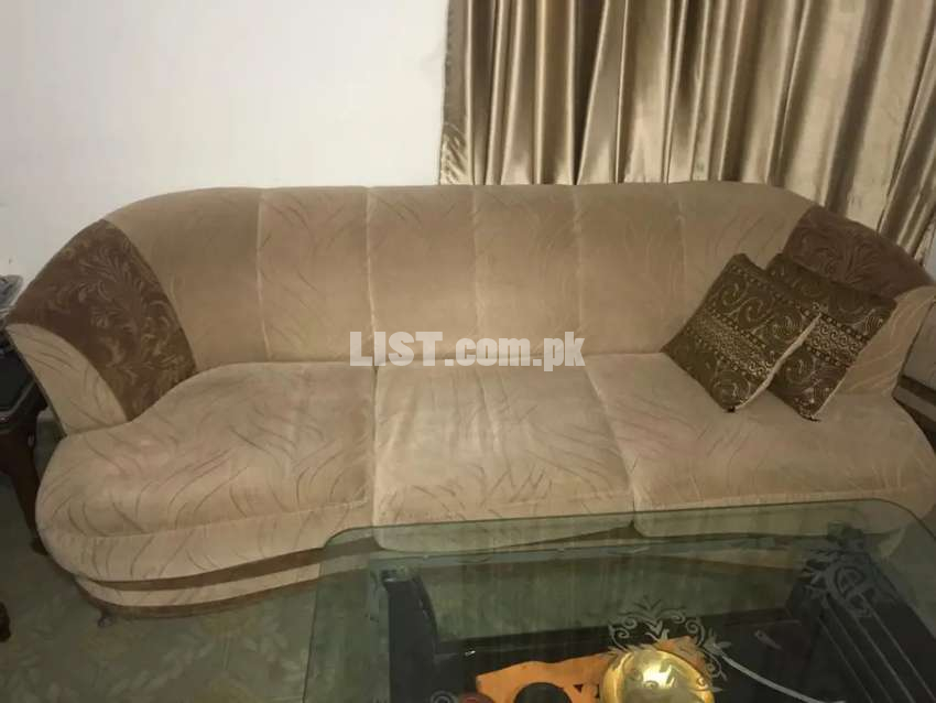 Selling 7 seater sofa in good condition.