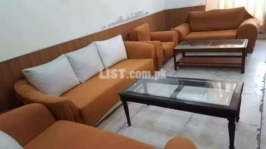 Sofa  Elastic Covers Auto-Fitted