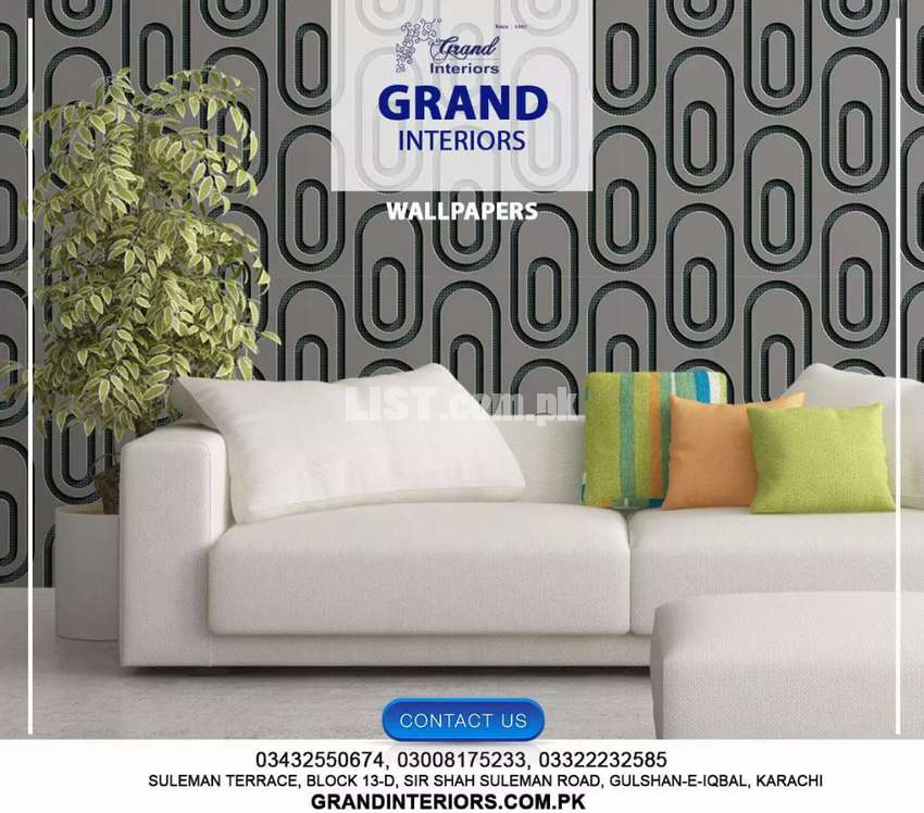 Wall designer 3d wallpapers by Grand interiors