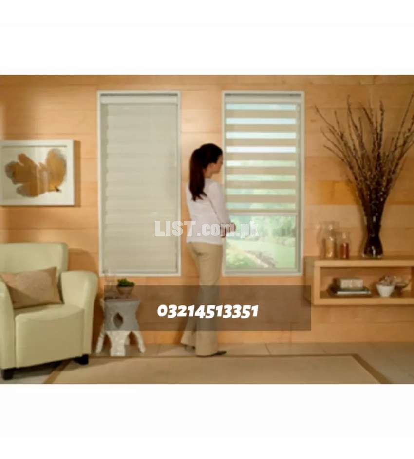 Zebra Blinds & All type of window blinds available