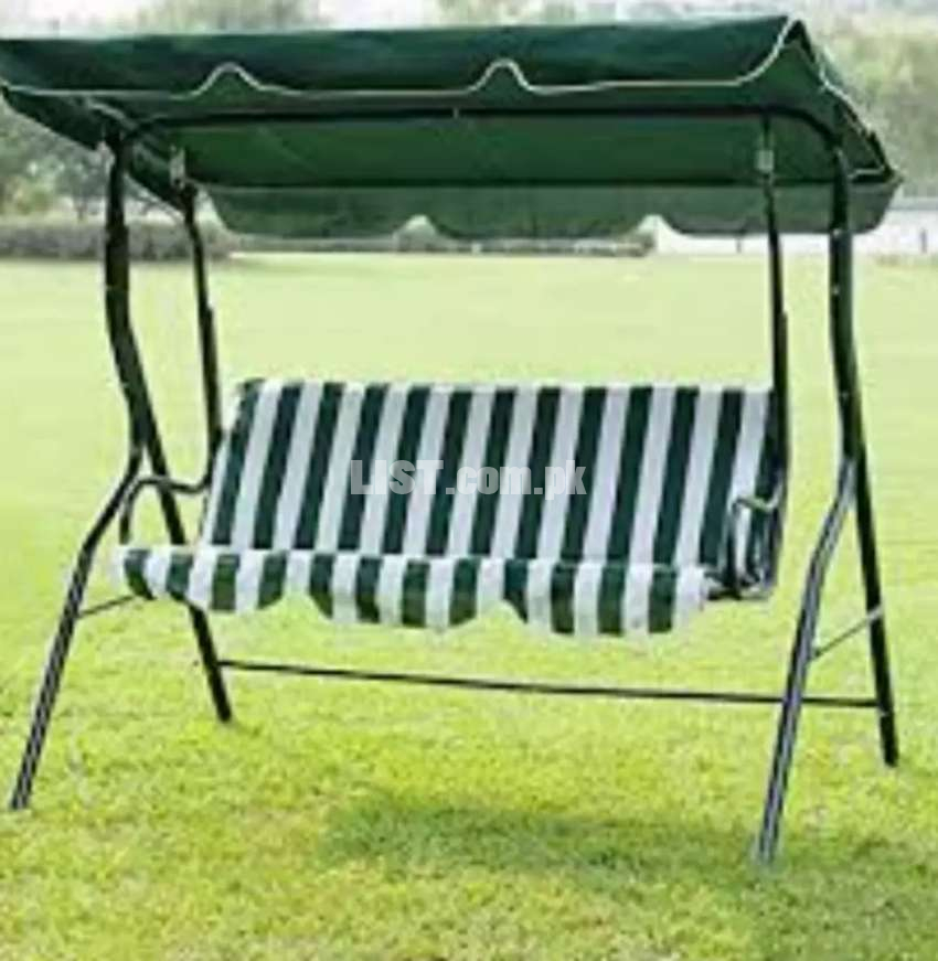 Green Swing in a very good condition with canopy removable top cover