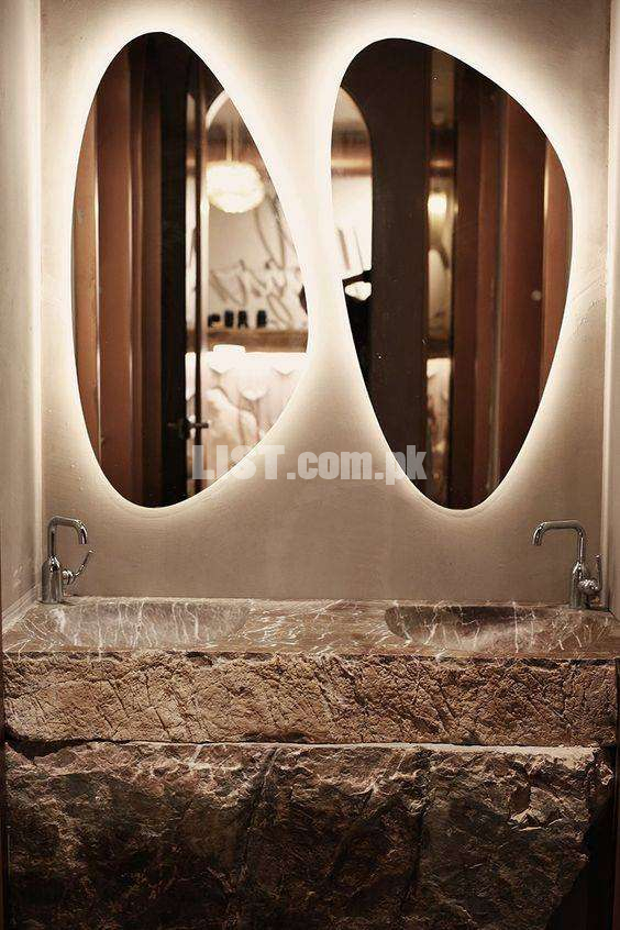 LED touch sensor looking mirror fantastic designs for sale