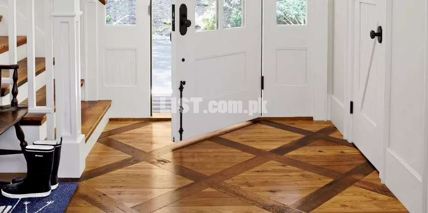 Matt & Gloss Wooden Floor.