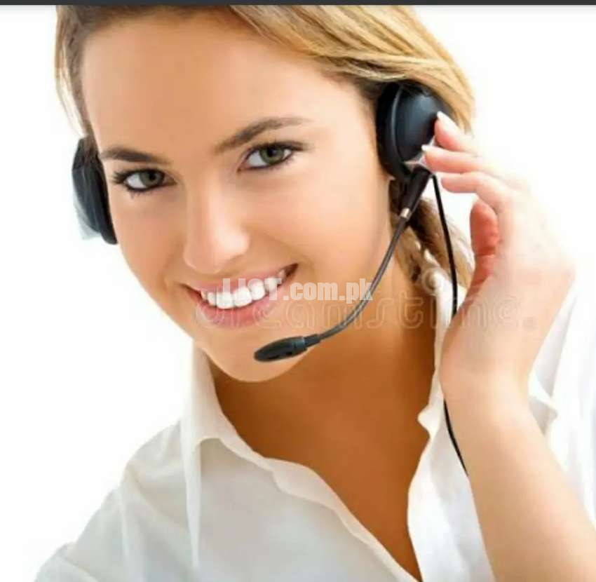 Female call operator & accountant