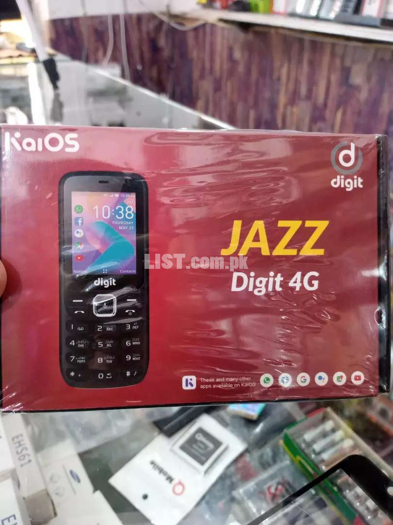 Jazz Digit 4G All Sim working box pack
