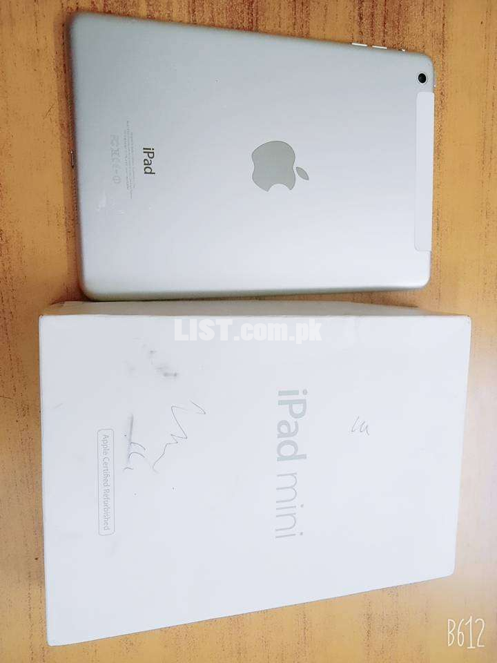 iPad mini 2 silver with box (WiFi+cellular)