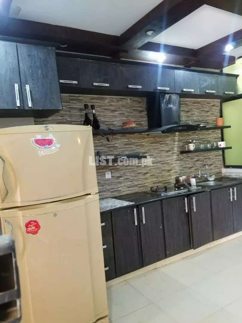Fully furnished apartment for rent Nishat commercial DAH phase 6