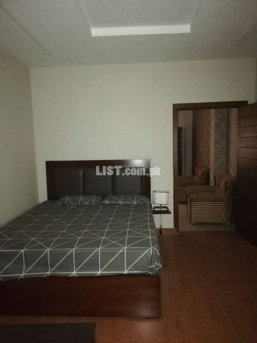 one Bed fully furnished For rent in Bahria town
