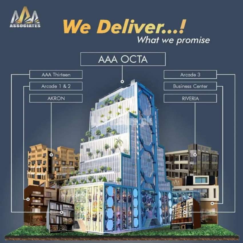AAA ASSOCIATES OCTA  Property for Investors Near Bahria Phase 8 RWP