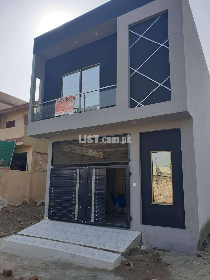3.5 marla coner brand new house for sale in k.b colony new airport rod