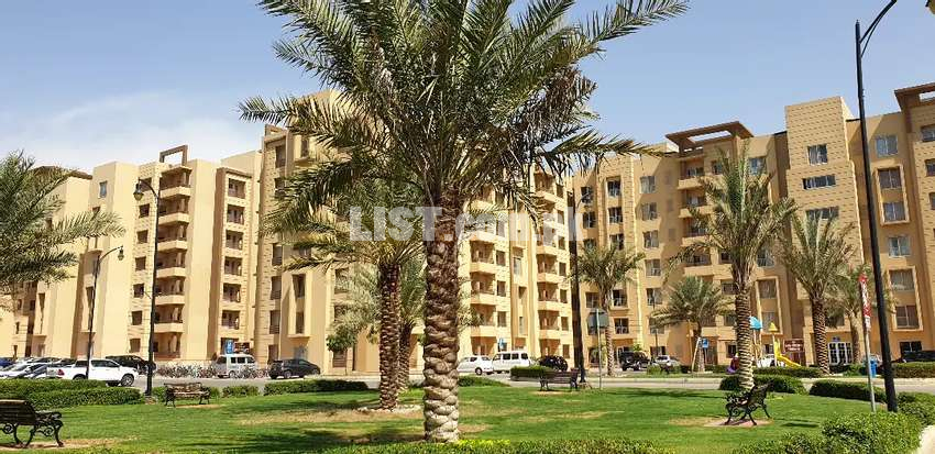 Ground Floor 2 Bedrooms Flat facing park at Bahria Town Main entrance.