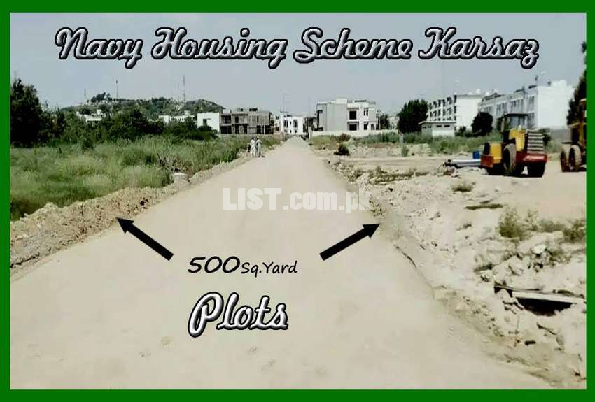 Plot for Sale Navy Housing Scheme Karsaz (NHS)