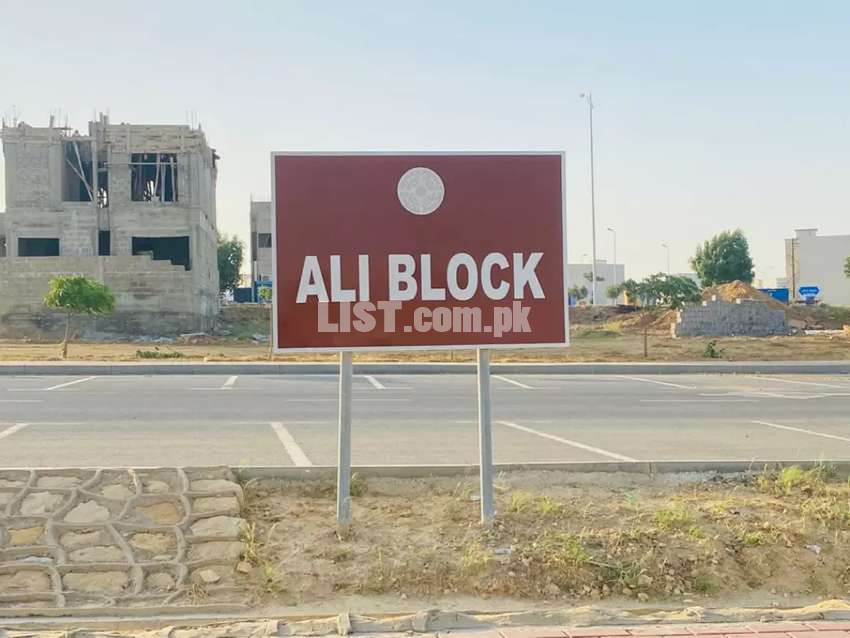 Ali Block 125sq yards Westopen near Jinnah Avenue Bahria Town Karachi