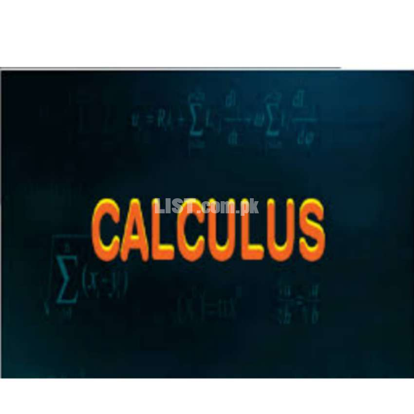 Mathematics/Calculus-1&2/Physics, Matric/O-Level , FSC/ICS/A-Level