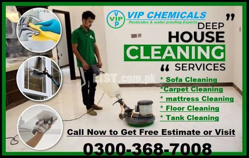 VIP House Deep Cleaning Service sofa , Carpet , Mattress Cleaning