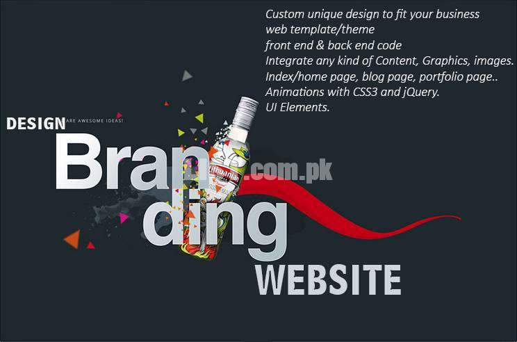 We will design export business website with html css, php