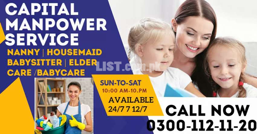 CAPITAL=Housemaid Babysitter Patient Care available 24/7