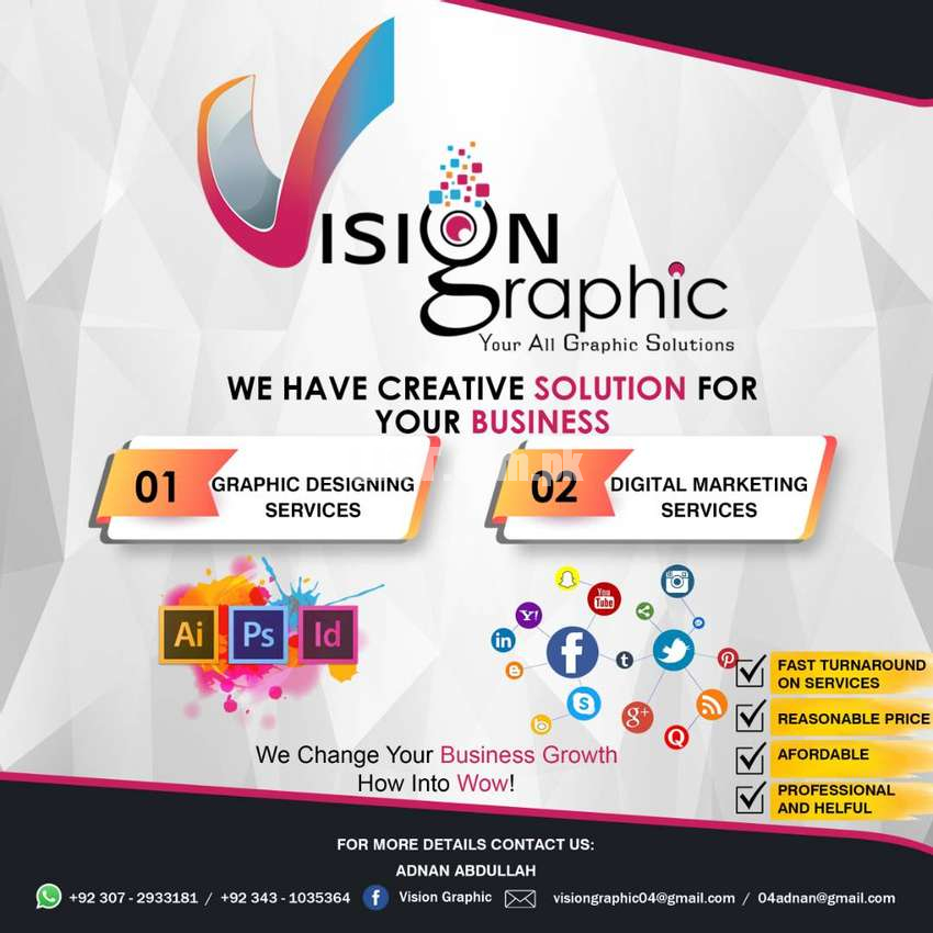 Graphics Designing Services At your Doorstep?