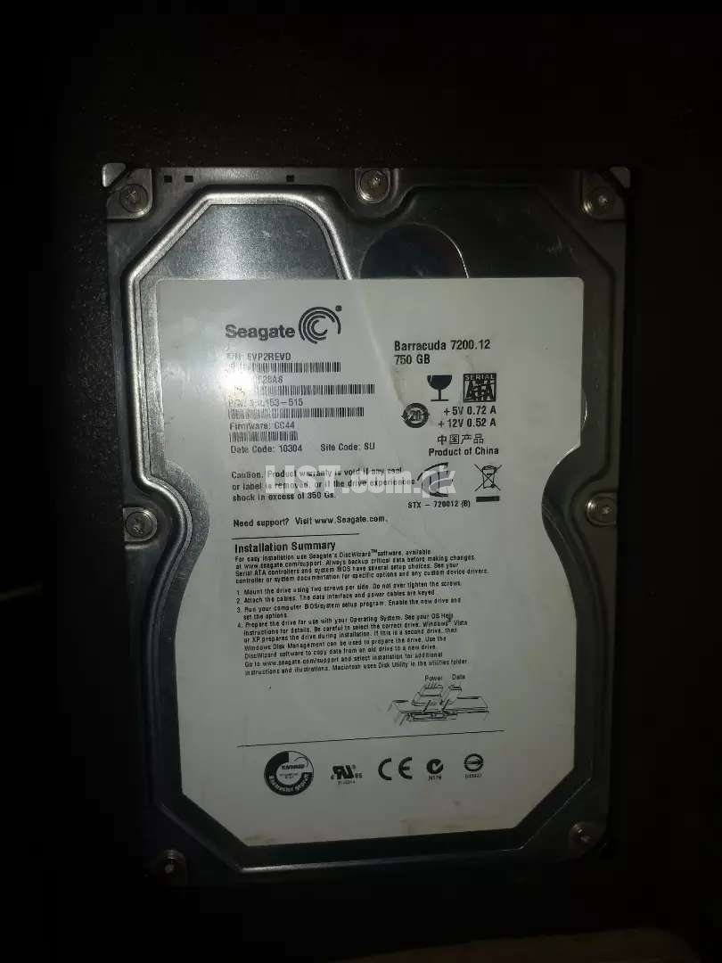 Hard Disk 750 Gb