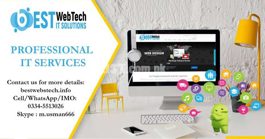 Any type of website And Mobile Applications at very reasonable Price