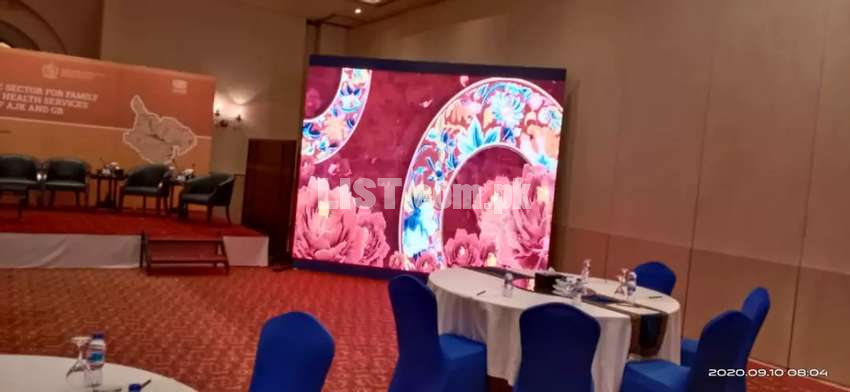 SMD screen / video wall available on rent in Lahore