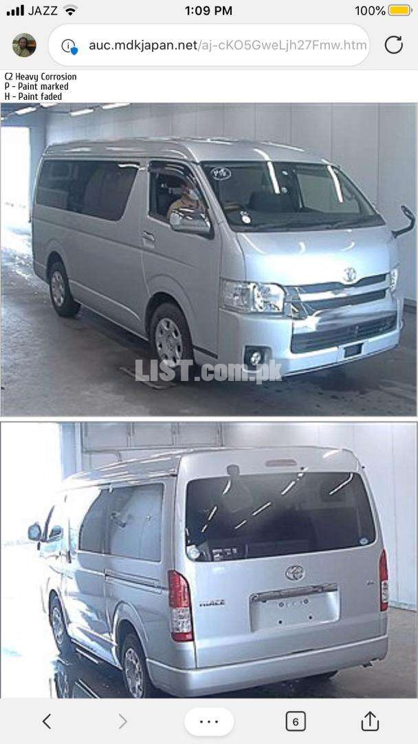 Hiace for sale
