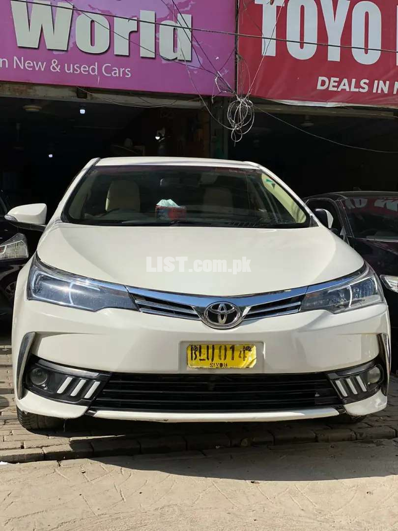 Toyota gli automatic 2018 model 1st owner mint condition and drive
