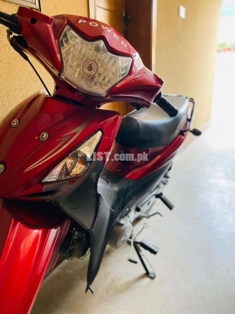 Power scooty 70cc red color