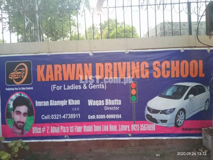 Driving school@ Reasonable rate