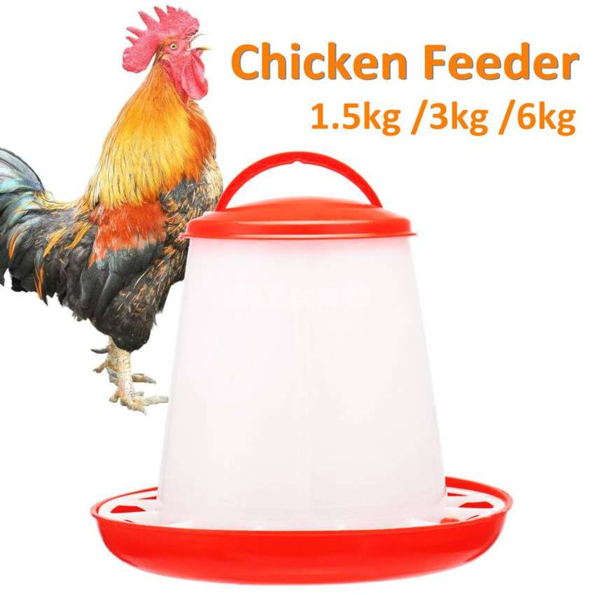 Imported Poultry Chicken Feeder & Drinker 1.5,3,6,9Kg