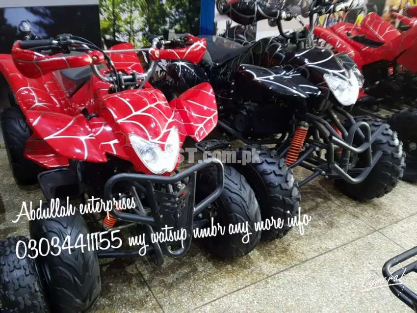 150cc 200cc 250cc atv quad 4 wheels delivery all pakistan