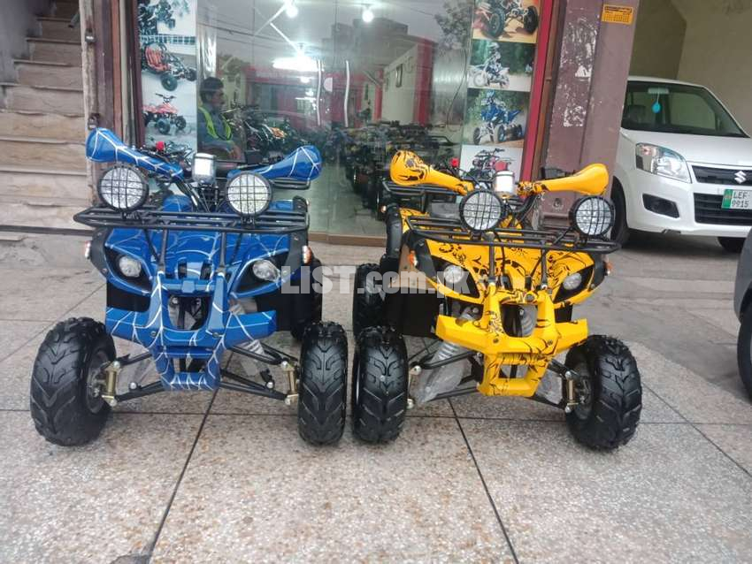 Box Packed 125cc Atv Quad Bike Four Wheels Deliver in all Pakistan