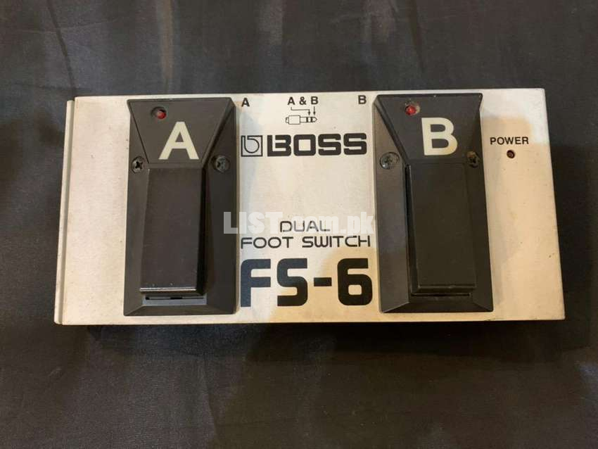 Boss FS-6 dual footswitch ( guitar/Amp pedal )