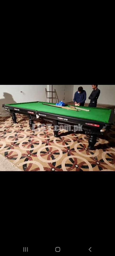 Snooker Table 6 × 12