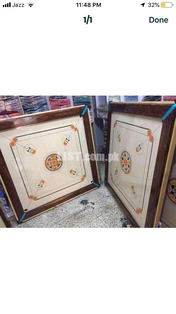 Carom board new stock ( imported)